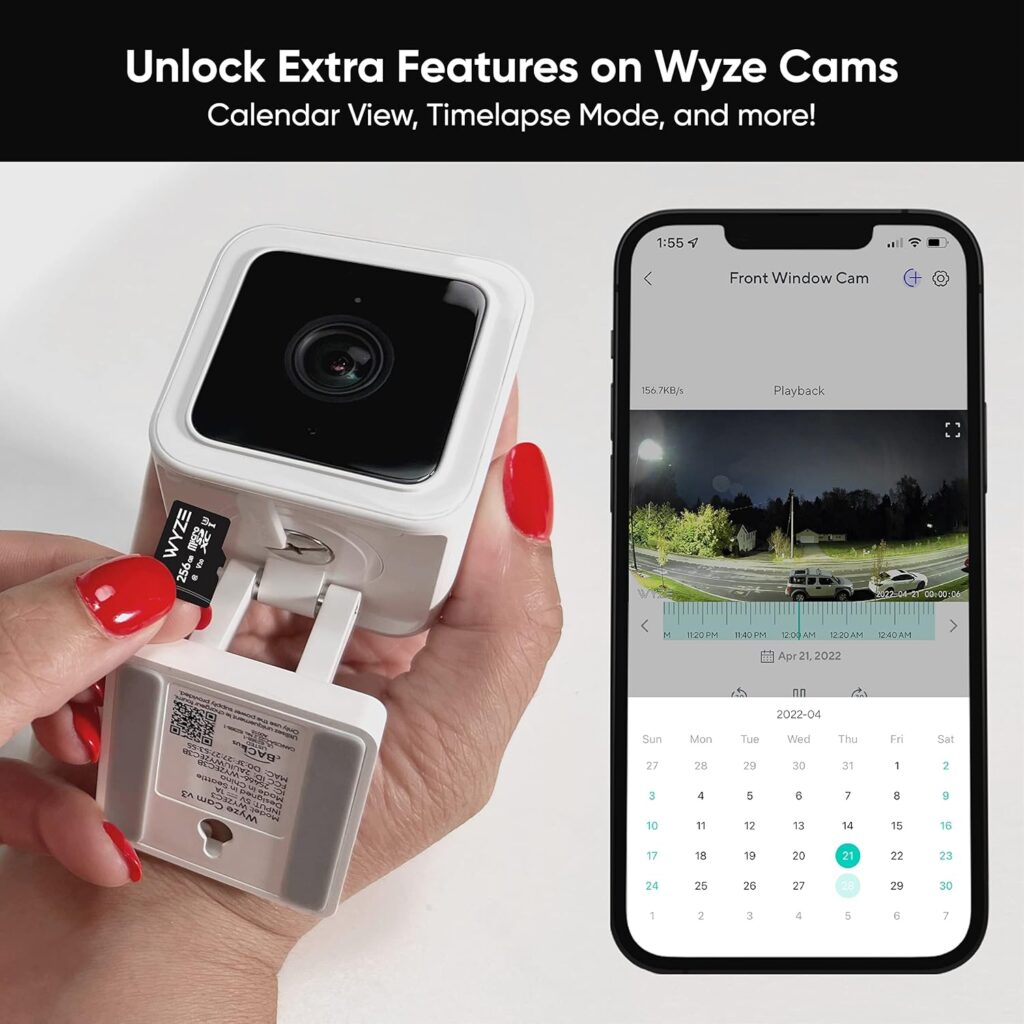 wyze cam 256 gb sd card